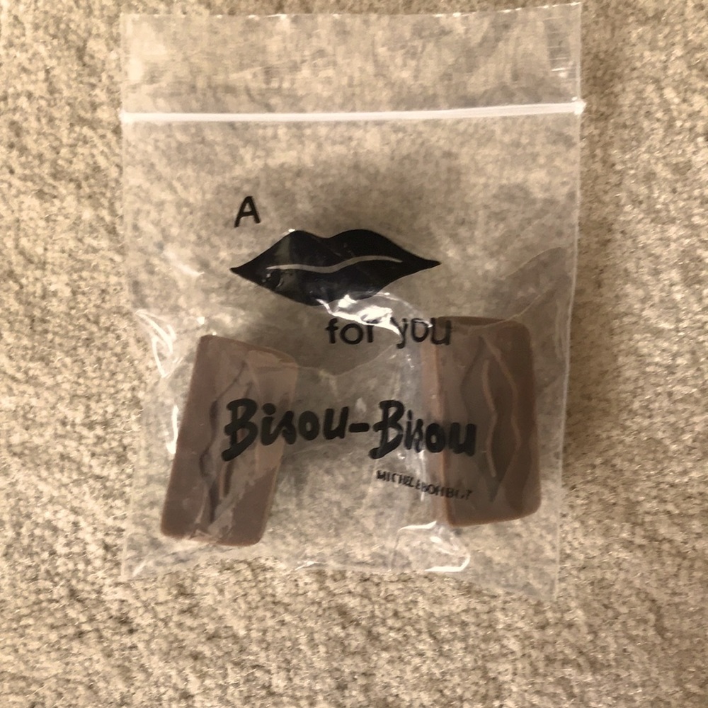 Bisou-Bisou, Bette Napa-Kid/Lips, Mesh/Cream, Size 10 - Picture 7 of 7